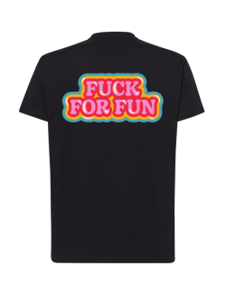 T-shirt - Fuck for fun [black]
