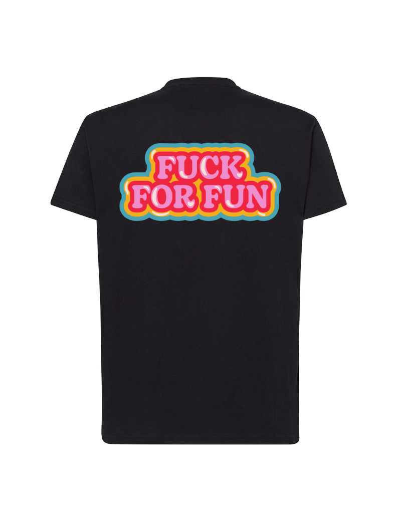 T-shirt - Fuck for fun [black]