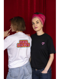 T-shirt - Fuck for fun [white]