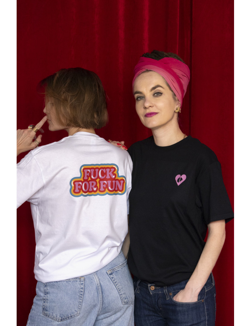 T-shirt - Fuck for fun [white]