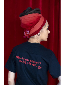 Koszulka - Nie chcesz aborcji to jej nie rób [czarna]