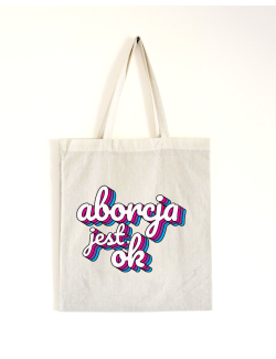 Bag bisexual "abortion is ok"