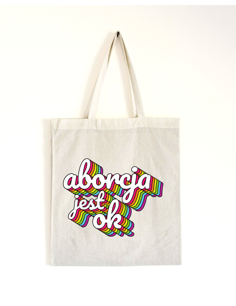 Bag pride "abortion is ok"