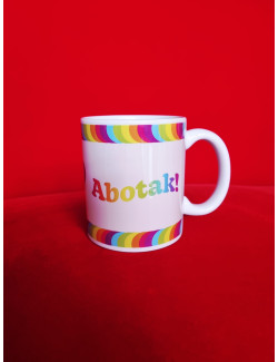 Kubek - tęczowe Abotak - jasny