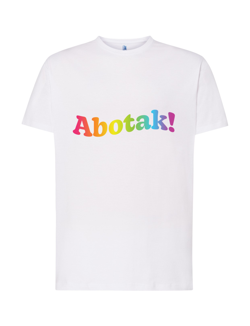 T-shirt pride Abotak/AboYes [white]