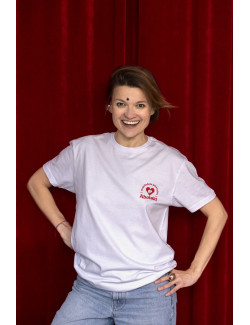 T-shirt - Against abortion? Don't have one. [white]