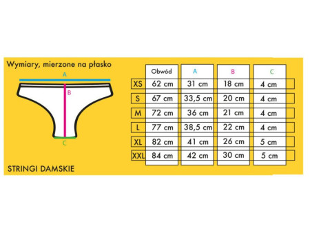 Majtki stringi Abotak