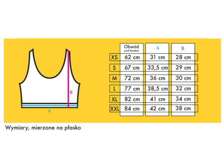 Czarny stanik Abotak