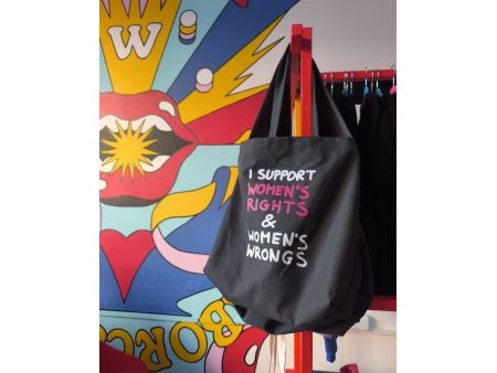 Duża torba - Support women's rights and wrongs