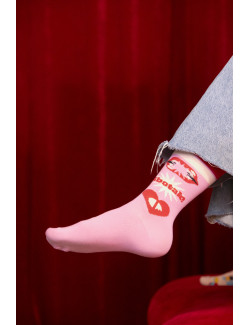 Socks - Abotak / AboYes [dark pink]